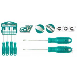 Total Screwdriver Set 4pcs THTDC250401
