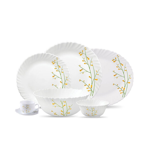 La Opala Dinner Set Citron Weave Classique 20 Pieces Lw020