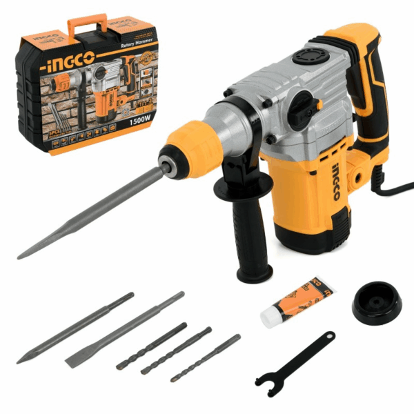 Ingco Rotary Hammer 1500W 32Mm Rh150038