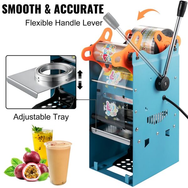 Commercial Cup Sealer Machine 300Cups/H Hcs-868