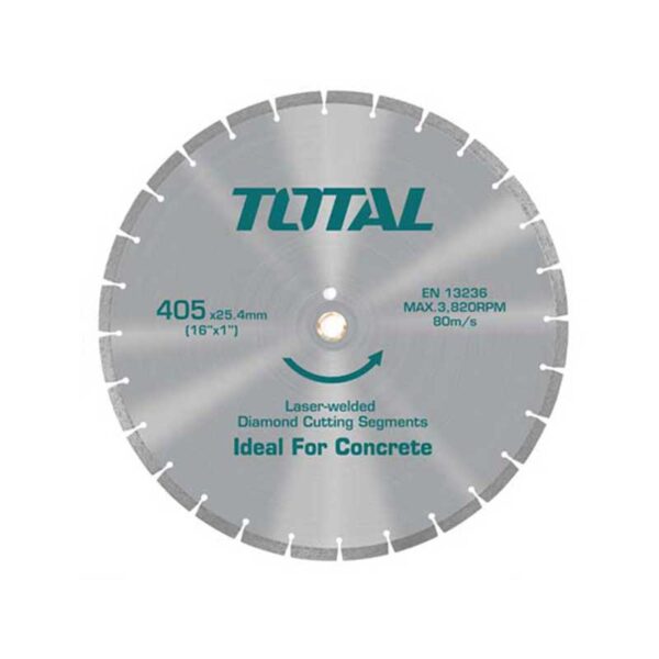 Total Diamond Cutting Disc For Concrete 16&Quot; Tac2144052