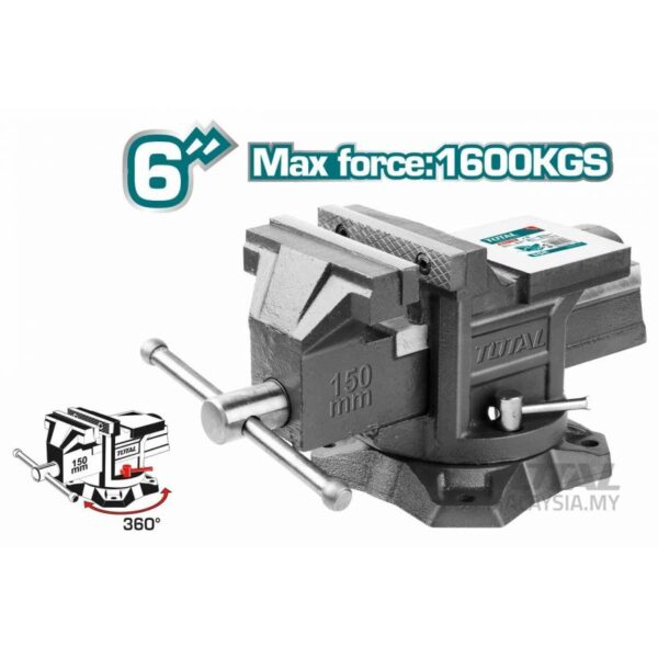 Total Bench Vice 6” Tht6166