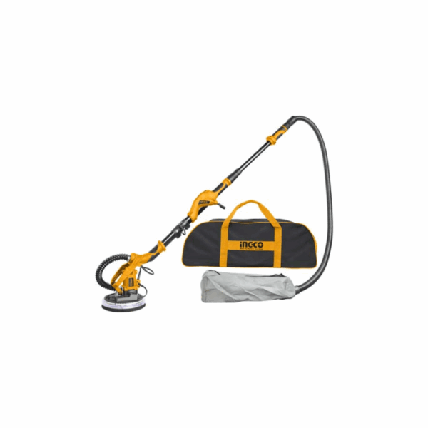 Ingco Drywall Sander 1050W With Integrated Work Light, 12Pcs Sand Papers Dws10501
