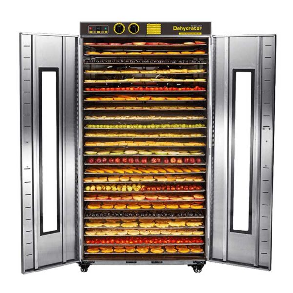 Generic Commercial Fruit &Amp; Vegetable Dehydrator Machine 64 Trays Stainless Steel