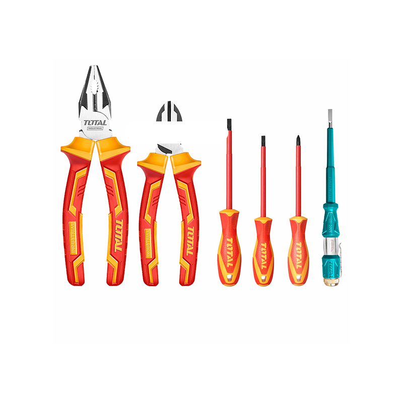 Total Tool Box Hand Tools 6Pcs Set Insulated Thkist3062