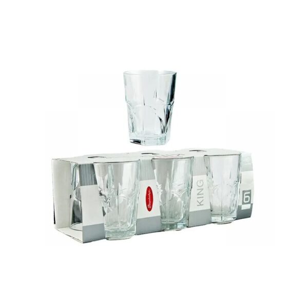 Pasabahce King G4U 6Pcs Water Glass 205Ml 52464 - 1097633
