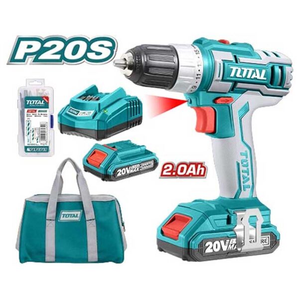 Total Drill Machine Cordless Li-Ion 20V Tdli2002