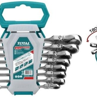 Total Flexible Ratchet Spanner Set 8pcs THT102RK586