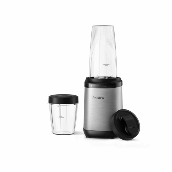 Philips Smoothie Blender 5000 Series 700+300Ml 800W With Problend Plus Technology, Detachable Blades, Easy Clean, Elegant Compact Design, Large Tumbler &Amp; Small Cup Hr2765