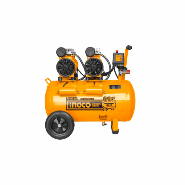 Ingco Silent &Amp; Oil Free Air Compressor 50L Acs215506
