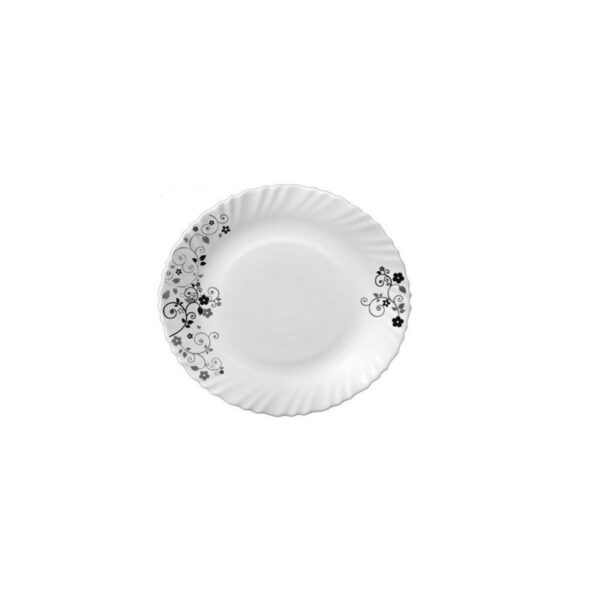 La Opala Soup Plate Classique Mystrio Black 6Pcs 225Mm Lm225
