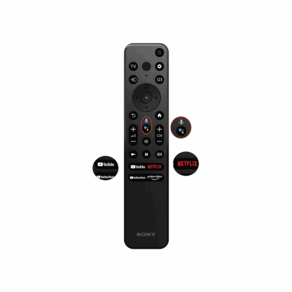 Sony Bravia 65&Quot; Led 4K Ultra Hd Smart Google Tv With 4K X1 Hdr, Motion Flow Xr, Triluminos Pro Display, Chromecast, Bass Reflex Speaker Black Kd-65X80K