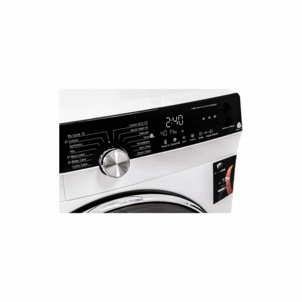 Evvoli Washing Machine 8Kg Wash 6Kg Dryer Inverter White Fcom-8/614W