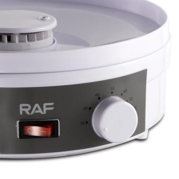 Raf Fruit Dehydrator 5 Trays 350W, Adjustable Temperature, Simple Operation R.6800