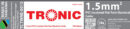 Tronic 1.5 mm Flat Twin Cable