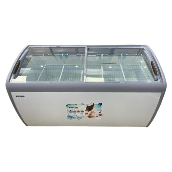 Bruhm Showcase Freezer 330L 2 Doors No Frost Bcd-330Mc