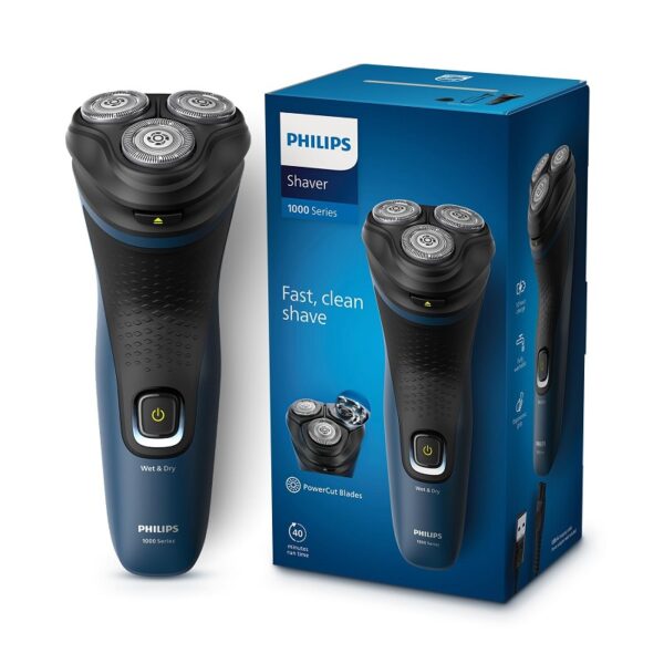 Philips Electric Cordless Shaver Comfortcut Blades, 3D Floating Heads, Shave Wet &Amp; Dry, One-Touch Open 1000 Series S1151