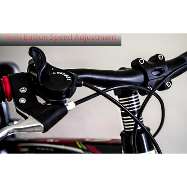Generic Mountain Bike Fat Tyre Heavy Duty155 X 25 X 78Cm Red &Amp; Black