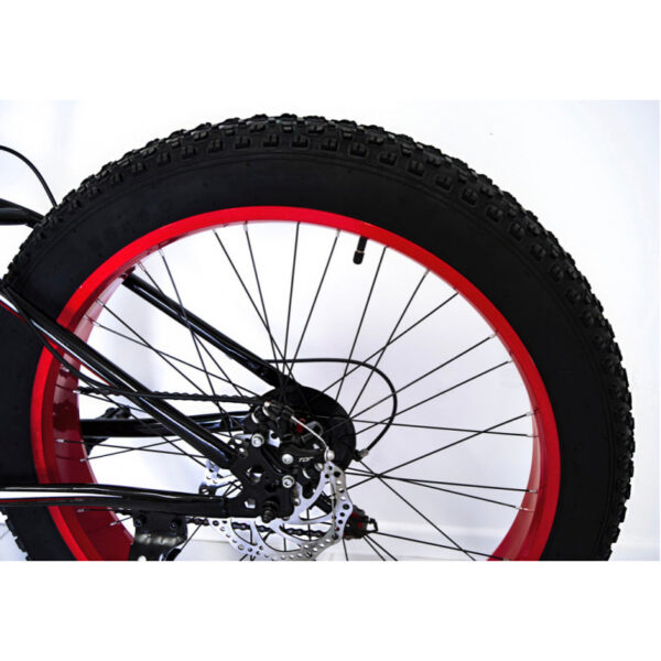 Generic Mountain Bike Fat Tyre Heavy Duty155 X 25 X 78Cm Red &Amp; Black