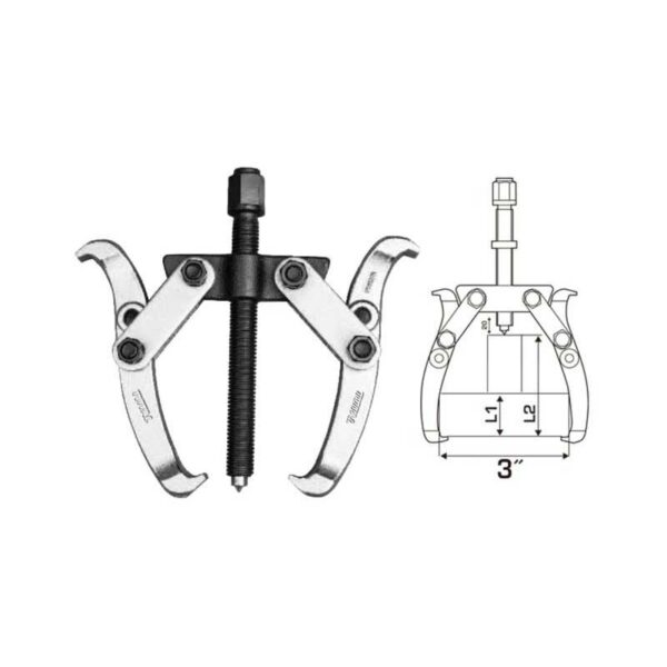 Total Gear Puller 2 Jaws 3&Quot; Thtgp236
