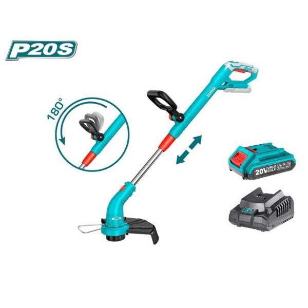 Total Grass/Bush Trimmer 20V Li-Ion Tgtli2001