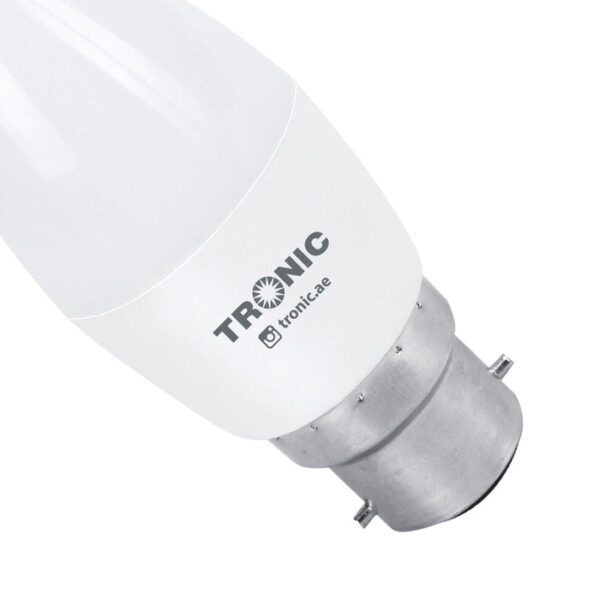 Tronic 7 Watts Candle Led Warm White B22 (Screw) Bulb