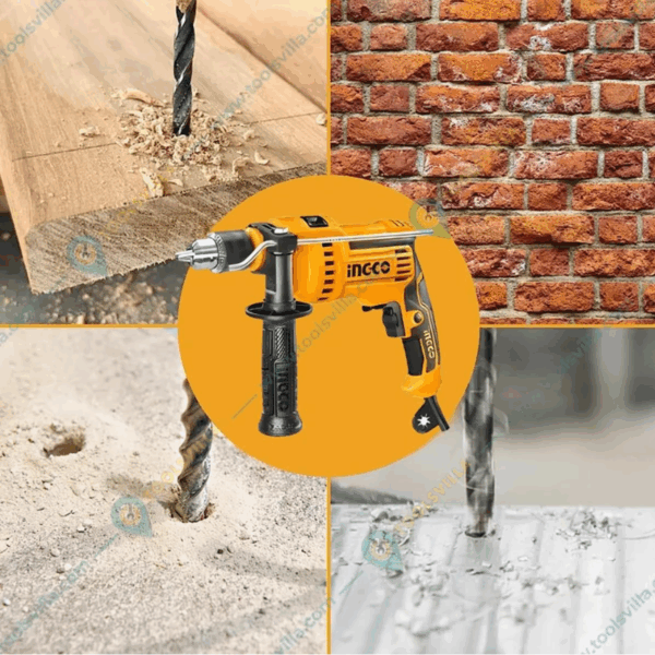 Ingco Impact Drill 810W With Variable Speed Control, Hammer Function Id8108