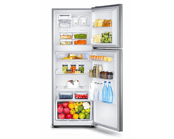 Samsung Refrigerator 302L Digital Inverter, Dit, Twin Cooling, Door Alarm, Energy-Saving, Coolwall, Inox Rt34K5552Sb/Rt29K5552S8