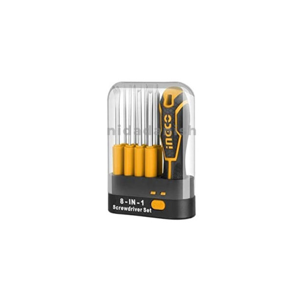 Ingco Interchangeable Screwdriver Set 9Pcs Akisd0901