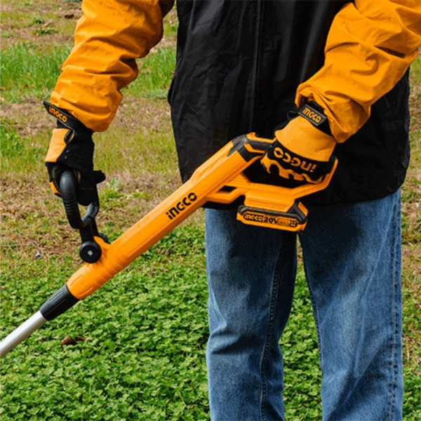 Ingco Cordless Grass Trimmer Lithium-Ion 20V With Edging Function Cgtli20301