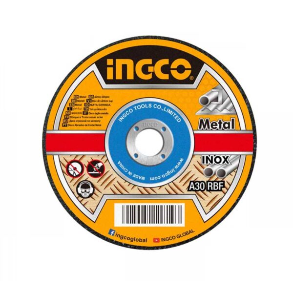 Ingco Abrasive Metal Grinding Disc 230Mm/9&Quot; Mgd602301