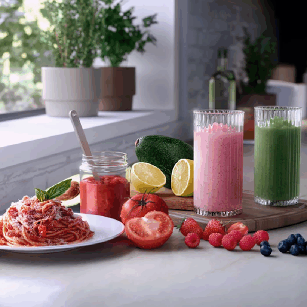 Philips Smoothie Blender 5000 Series 700+300Ml 800W With Problend Plus Technology, Detachable Blades, Easy Clean, Elegant Compact Design, Large Tumbler &Amp; Small Cup Hr2765