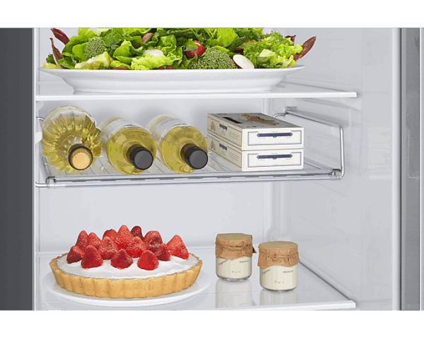 Samsung Refrigerator 635L With Sleek &Amp; Seamless Design, Side By Side, Digital Inverter, Spacemax, Dit, Non-Plumb Dispenser, Auto Ice Maker Mirror Black Rs64R53112A