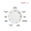 La Opala Dinner Set Citron Weave Classique 47 Pieces LW047