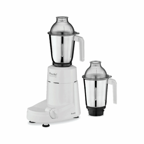 Preethi Chef Pro Mixer Grinder 750W With 2 Stainless Steel Jars, Overload Protector Mg128/08