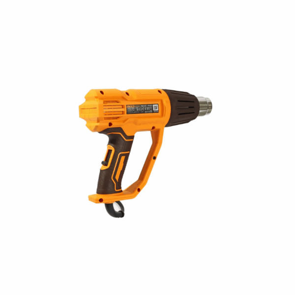 Ingco Electric Heat Gun 2000W With 3Pcs Nozzle &Amp; 1 Scraper Hg200078