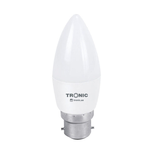 Tronic 7 Watts Candle Led Warm White B22 (Screw) Bulb