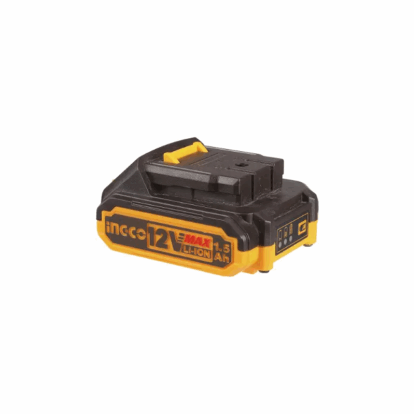 Ingco Cordless Drill Lithium-Ion 12V 25Nm With Integrated Work Light &Amp; Led Battery Power Indicator Cdli1228