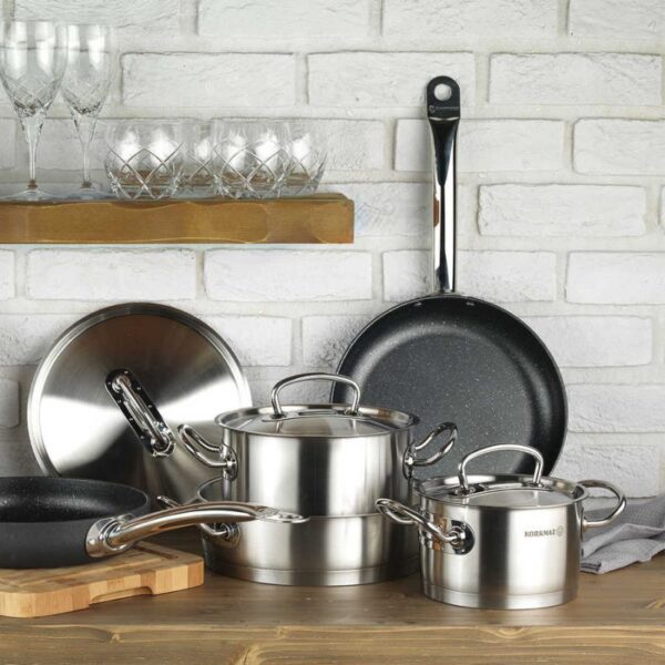 Korkmaz Proline Saucepan With Lid 20X12Cm / 3.8L A1159