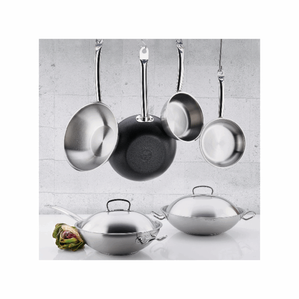 Korkmaz Proline Wok 28X8.5Cm (Satin) A1197