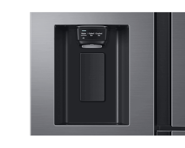 Samsung Refrigerator 602L With Sleek &Amp; Seamless Design, Side By Side, Digital Inverter, Spacemax, Flexzone, Metal Cooling, Slim Indoor Icemaker, Silver Rs65R5691M9