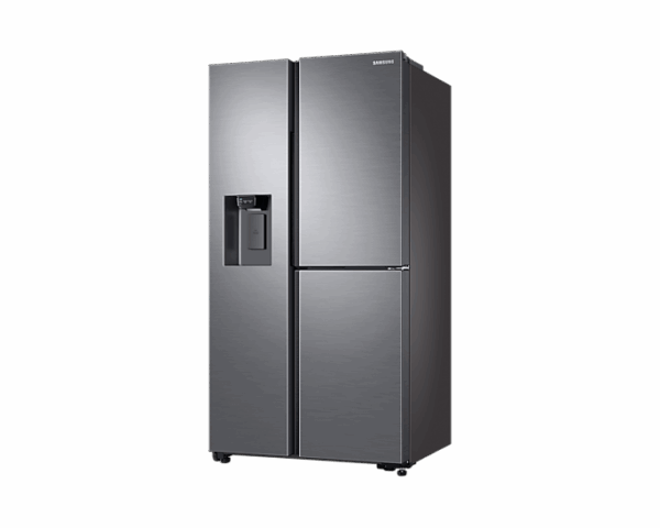 Samsung Refrigerator 602L With Sleek &Amp; Seamless Design, Side By Side, Digital Inverter, Spacemax, Flexzone, Metal Cooling, Slim Indoor Icemaker, Silver Rs65R5691M9