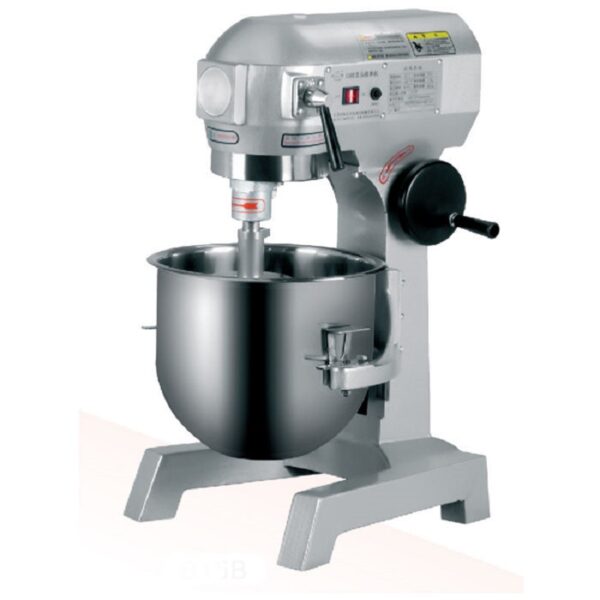 Generic Commercial B30 Heavy Duty Planetary Mixer 1100W 30L 12.5Kg 3 Attachments