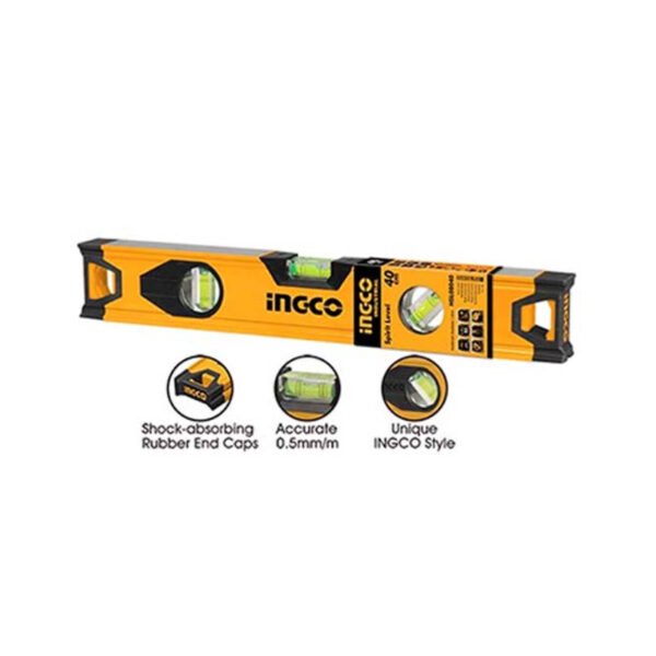 Ingco Spirit Level 60Cm X 1.5Mm Hsl08060