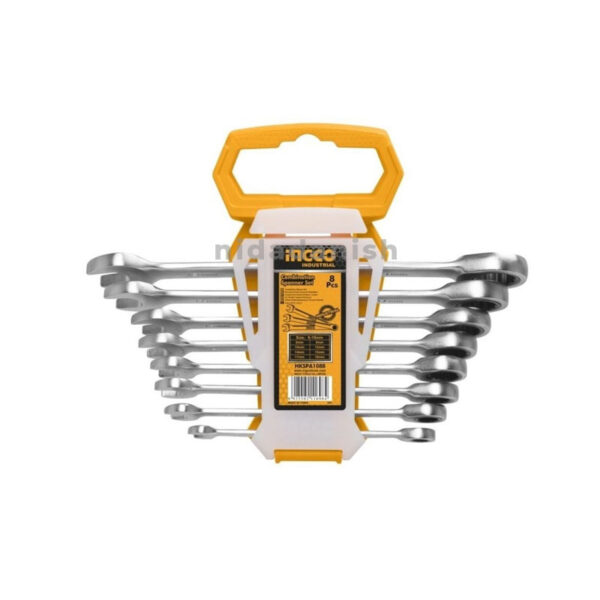 Ingco Ratchet Spanner Set 8Pcs Hkspar1082
