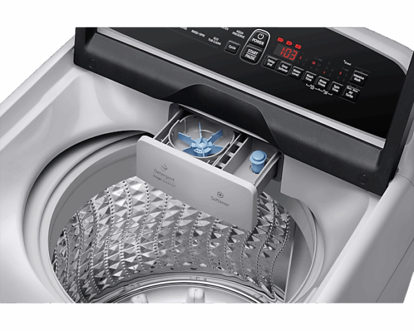 Samsung Washing Machine 10Kg Top Load Gray Wa10T5260Bw/Nq