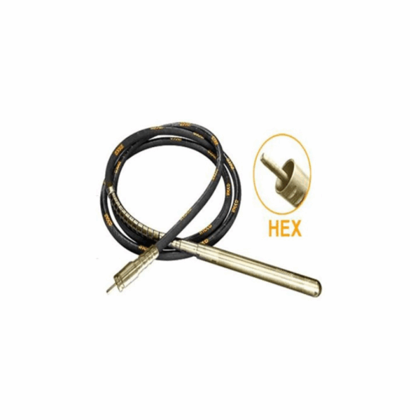 Ingco Poker Vibrator Shaft 38Mm (Hex) Vbp1382