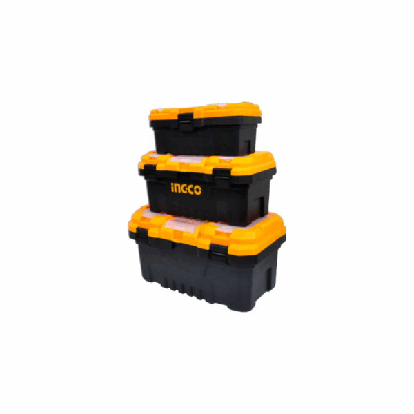 Ingco 3Pcs Plastic Tool Box Set 14&Quot; 17&Quot; 20&Quot; Pbxk0301