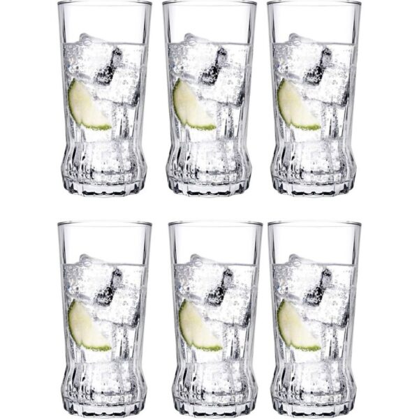 Pasabahce Gaia 6Pcs Long Glass 285Ml 420755