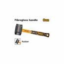 Ingco Rubber Hammer 8oz/220g with Fiberglass Handle HRUH8808